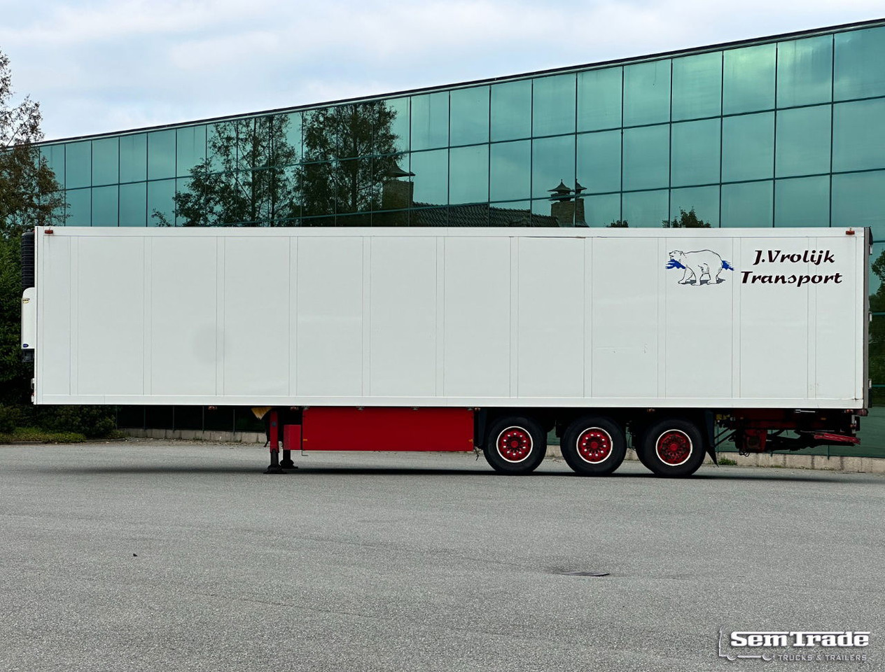 Schmitz Cargobull SKO 24 Carrier Maxima 1300 Flower Wide 2X Lift Axle - Полуприцеп-рефрижератор: фото 2 Schmitz Cargobull SKO 24 Carrier Maxima 1300 Flower Wide 2X Lift Axle - Полуприцеп-рефрижератор: фото 2