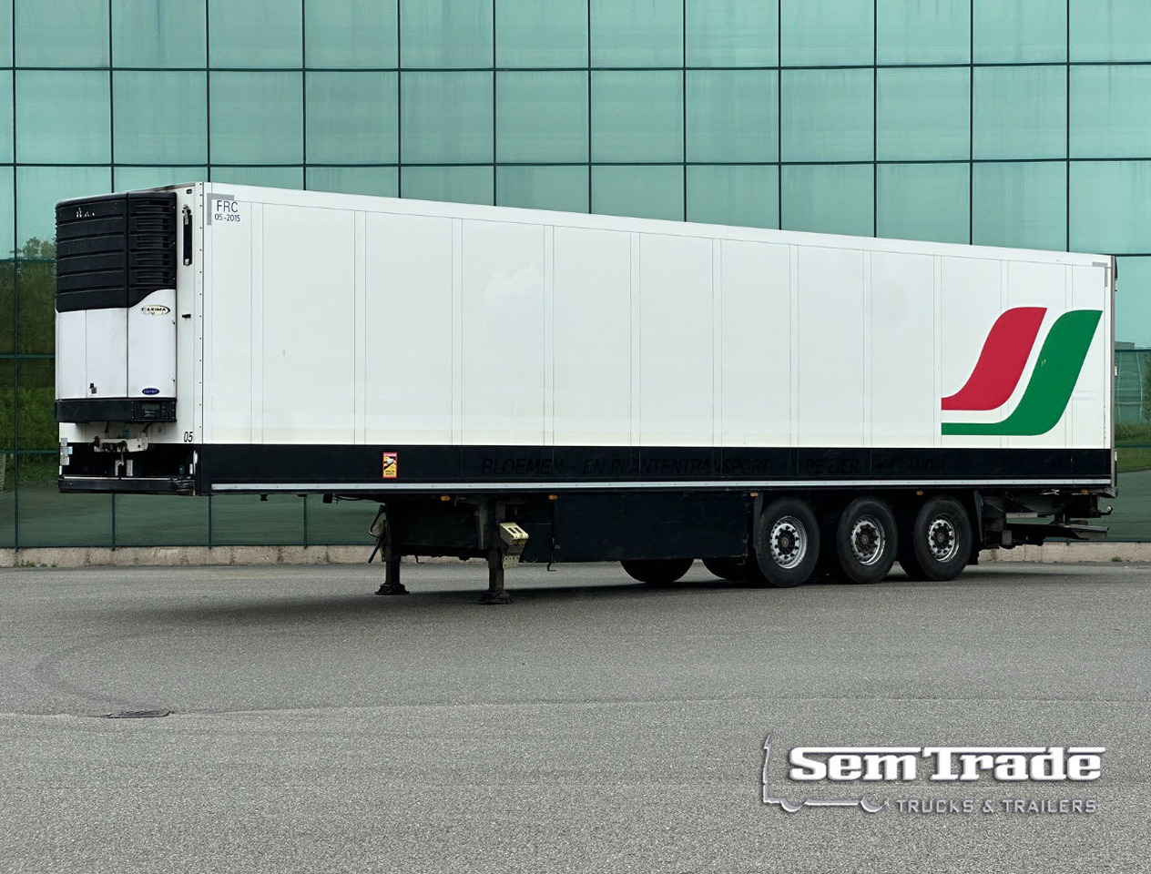 Schmitz Cargobull SKO24 Carrier Maxima 5.502 Hours 270 CM High 250 CM Wide Disc - Полуприцеп-рефрижератор: фото 1 Schmitz Cargobull SKO24 Carrier Maxima 5.502 Hours 270 CM High 250 CM Wide Disc - Полуприцеп-рефрижератор: фото 1