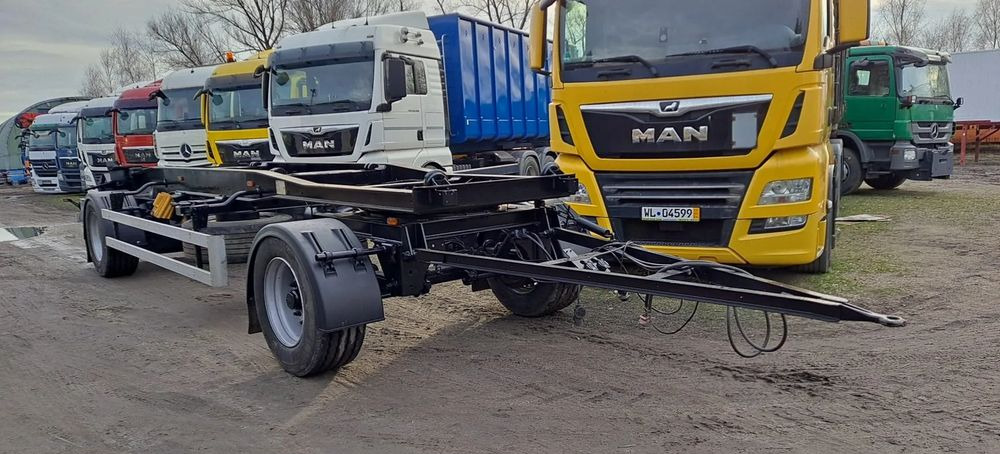 Huffermann Przyczepa na wózku HAR 1870 do hakowca - Прицеп мультилифт/ Бункеровоз: фото 2 Huffermann Przyczepa na wózku HAR 1870 do hakowca - Прицеп мультилифт/ Бункеровоз: фото 2