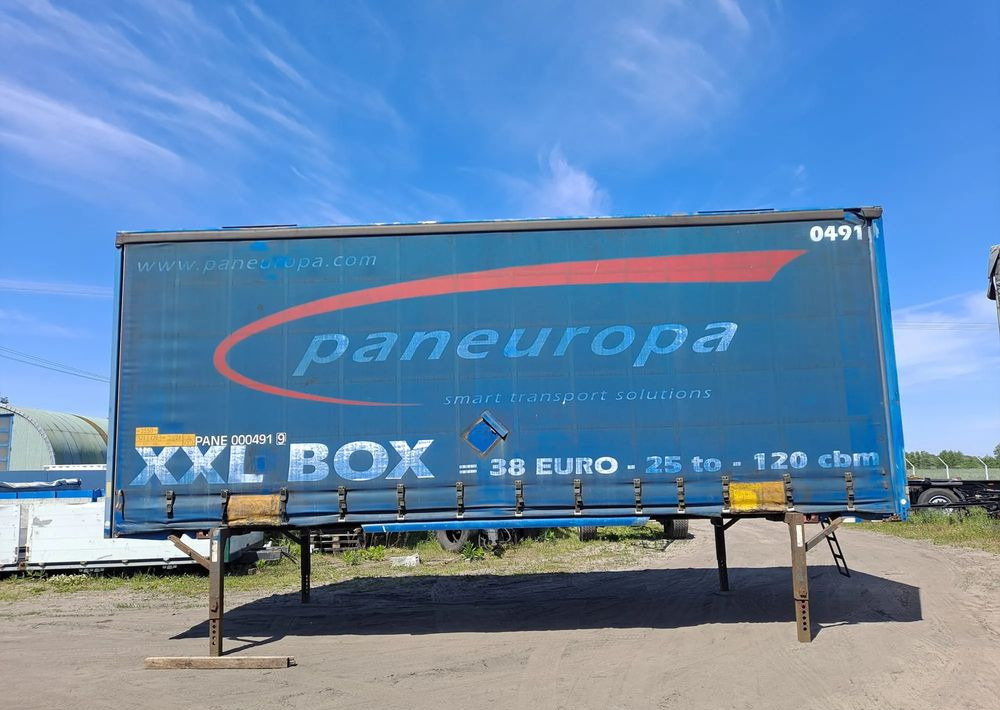 Krone Zabudowa Krone Jumbo 7.70 BDF - Тентованный кузов: фото 1 Krone Zabudowa Krone Jumbo 7.70 BDF - Тентованный кузов: фото 1