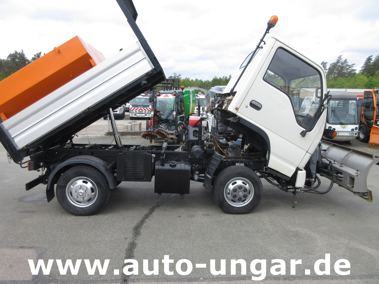 Снегоуборочная машина Durso Multimobil M3.50 Multicar Winterdienst 4x4 Kipper Pflug & Streuer: фото 15