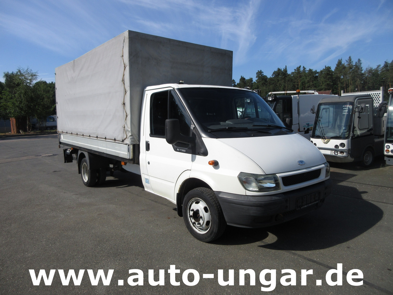 Ford Transit 90T350 Tourneo 3.500kg Pritsche & Plane Dautel LBW AHK - Тентованный фургон: фото 2 Ford Transit 90T350 Tourneo 3.500kg Pritsche & Plane Dautel LBW AHK - Тентованный фургон: фото 2