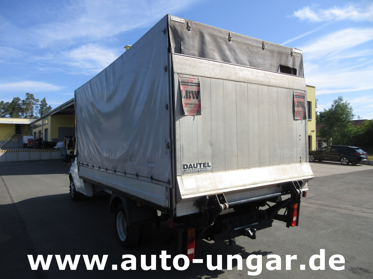 Ford Transit 90T350 Tourneo 3.500kg Pritsche & Plane Dautel LBW AHK - Тентованный фургон: фото 5 Ford Transit 90T350 Tourneo 3.500kg Pritsche & Plane Dautel LBW AHK - Тентованный фургон: фото 5