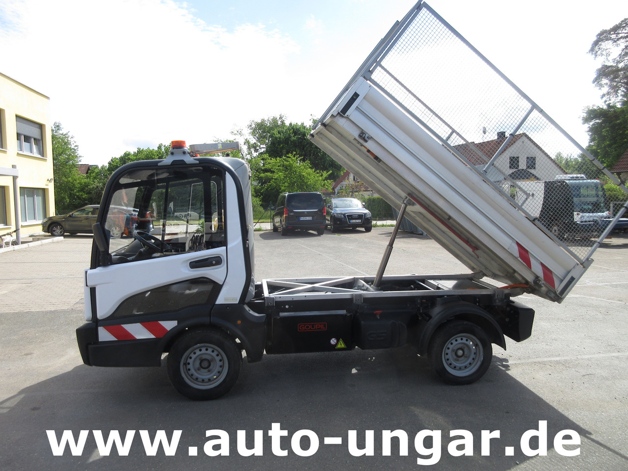 GOUPIL G5 Kipper lange Pritsche AHK Bordwanderhöhung Elektrofahrzeug - Грузовой электромобиль: фото 4 GOUPIL G5 Kipper lange Pritsche AHK Bordwanderhöhung Elektrofahrzeug - Грузовой электромобиль: фото 4