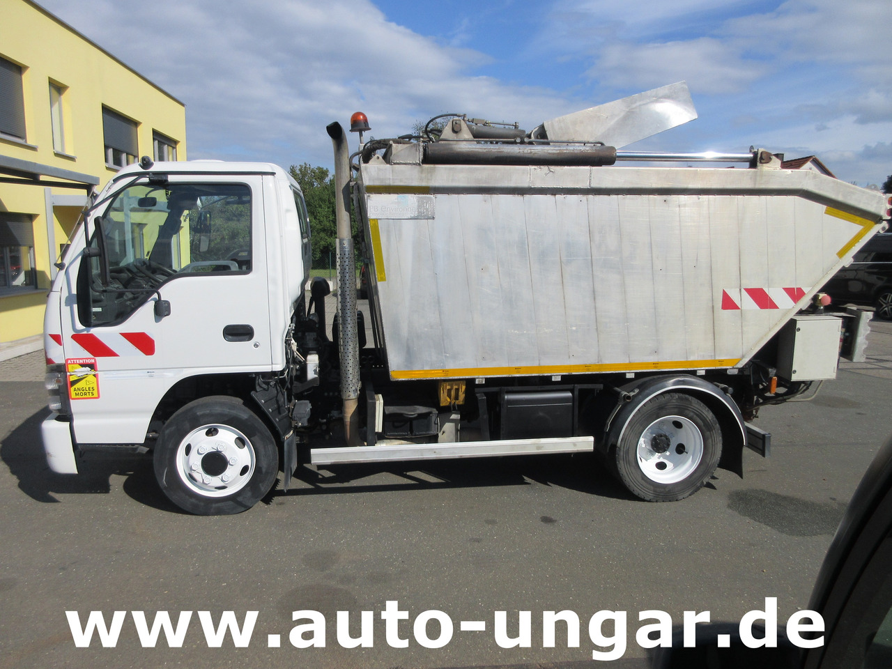 Мусоровоз ISUZU NQR smoother NPR 75 Q75.Y07 Faun Müllwagen Euro 4 Kipper Lifter Presse: фото 13