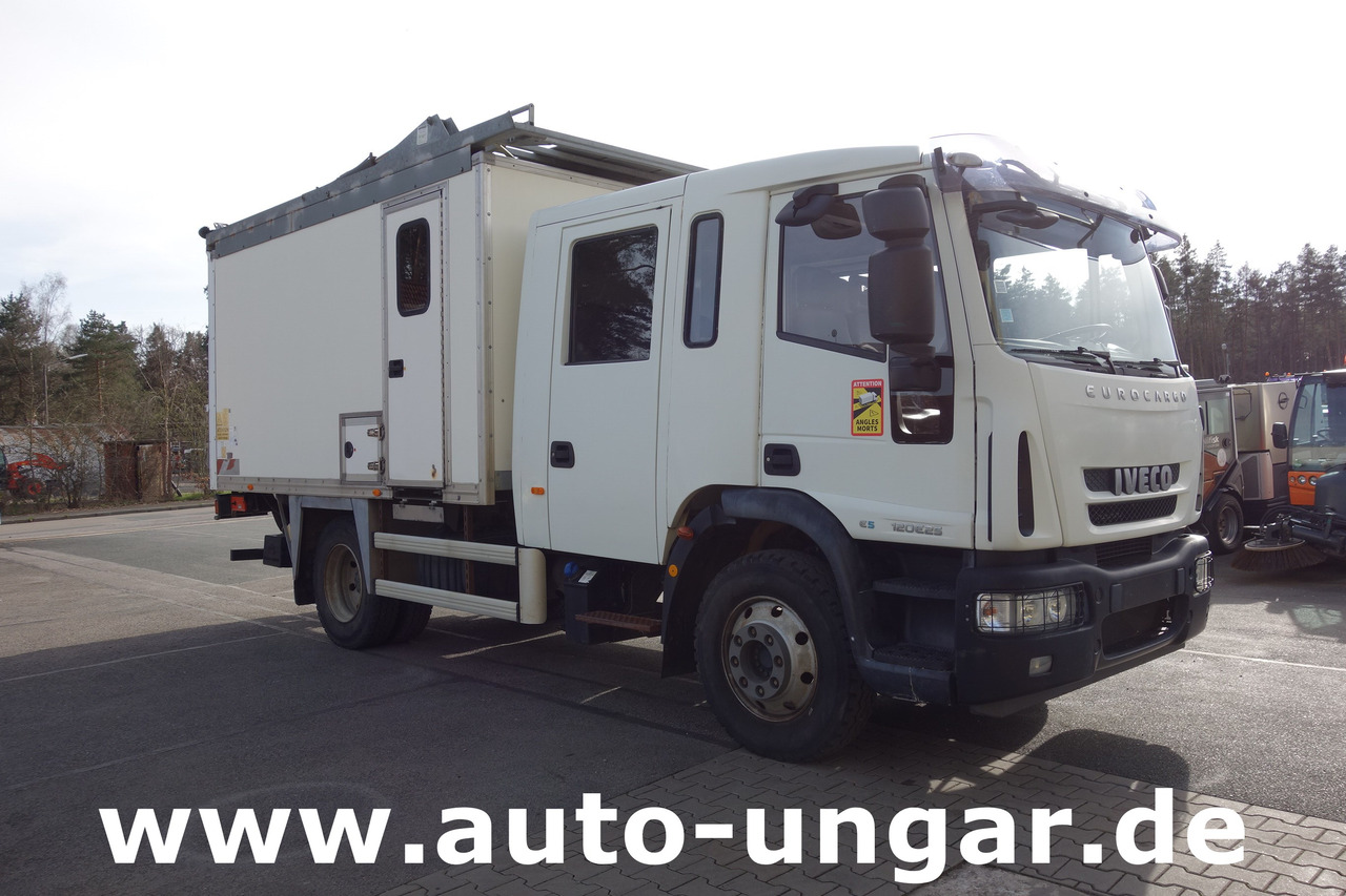 IVECO Eurocargo 120E225Doka Koffer mobile Werkstatt LBW Dachträger Wohnmobil Dif.-Sperre - Грузовик с закрытым кузовом: фото 3 IVECO Eurocargo 120E225Doka Koffer mobile Werkstatt LBW Dachträger Wohnmobil Dif.-Sperre - Грузовик с закрытым кузовом: фото 3