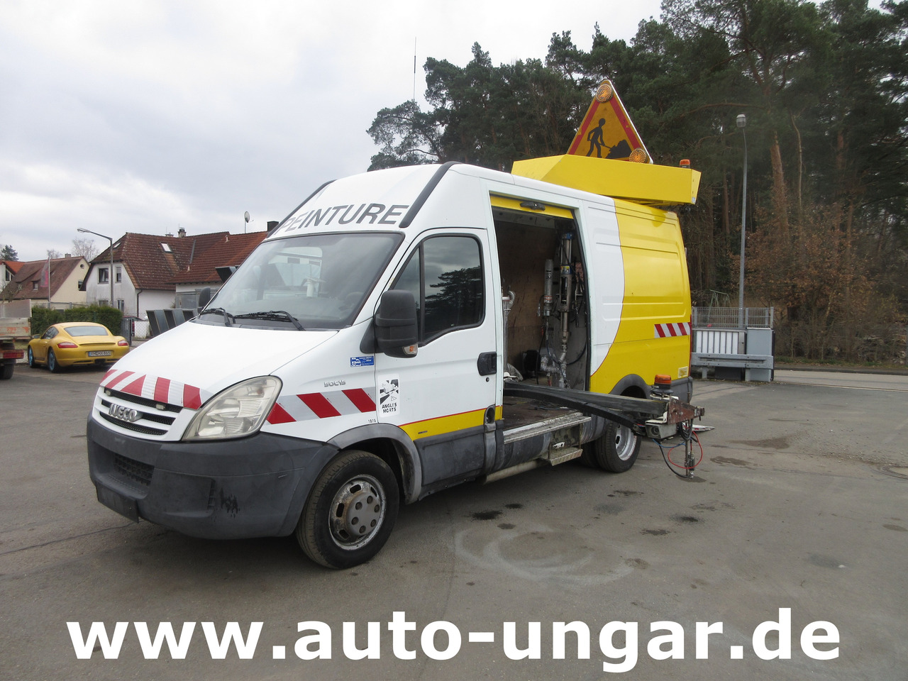 Iveco 50C15 Jetline Graco LineLazer Markiermaschine Hofmann Roadmarking Machine - Асфальтоукладочная техника: фото 1 Iveco 50C15 Jetline Graco LineLazer Markiermaschine Hofmann Roadmarking Machine - Асфальтоукладочная техника: фото 1