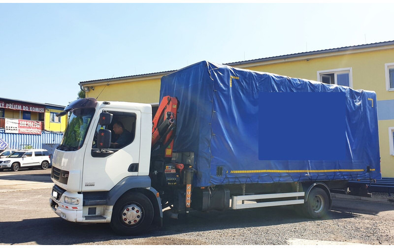 DAF 15t LF55.220 +Palfinger PK8500 - Тентованный грузовик, Автоманипулятор: фото 2 DAF 15t LF55.220 +Palfinger PK8500 - Тентованный грузовик, Автоманипулятор: фото 2