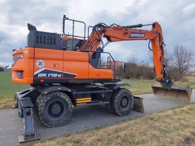 Doosan 18.6t DX170 W-7 (DEVELON) - Колёсный экскаватор: фото 2 Doosan 18.6t DX170 W-7 (DEVELON) - Колёсный экскаватор: фото 2