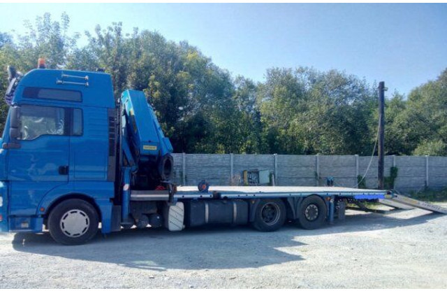 MAN 6x2 TGA 480 BDF +1m +16m crane - Грузовик бортовой/ Платформа, Автоманипулятор: фото 1 MAN 6x2 TGA 480 BDF +1m +16m crane - Грузовик бортовой/ Платформа, Автоманипулятор: фото 1