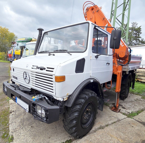 Mercedes-Benz UNIMOG 427.11 +12m! - Самосвал, Автоманипулятор: фото 4 Mercedes-Benz UNIMOG 427.11 +12m! - Самосвал, Автоманипулятор: фото 4