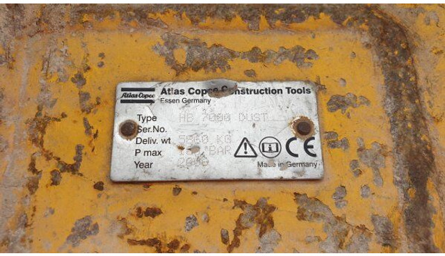 Atlas-Copco (Epiroc) HB 7000 Dust Protection (DP) orig.repas! - Навесное оборудование для Строительной техники: фото 3 Atlas-Copco (Epiroc) HB 7000 Dust Protection (DP) orig.repas! - Навесное оборудование для Строительной техники: фото 3