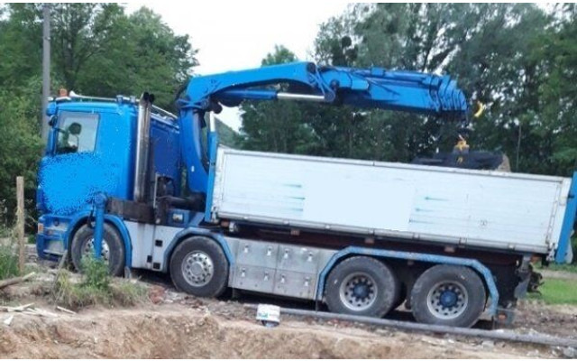 Scania 8x4 bord. R500 +23m crane - Самосвал, Автоманипулятор: фото 5 Scania 8x4 bord. R500 +23m crane - Самосвал, Автоманипулятор: фото 5