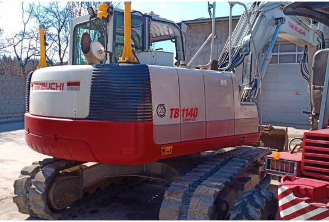 Takeuchi TB 1140 - Гусеничный экскаватор: фото 4 Takeuchi TB 1140 - Гусеничный экскаватор: фото 4