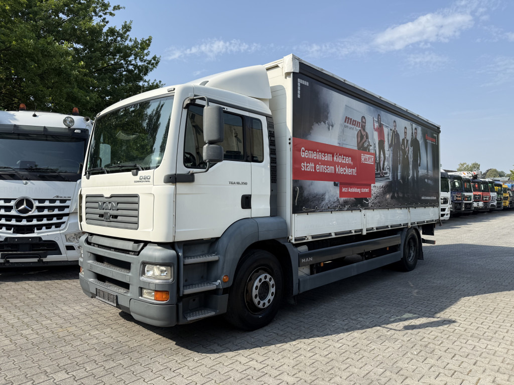 MAN TGA 18.350 4X2 BL Ladebordwand 4.000Kg - Тентованный грузовик: фото 1 MAN TGA 18.350 4X2 BL Ladebordwand 4.000Kg - Тентованный грузовик: фото 1