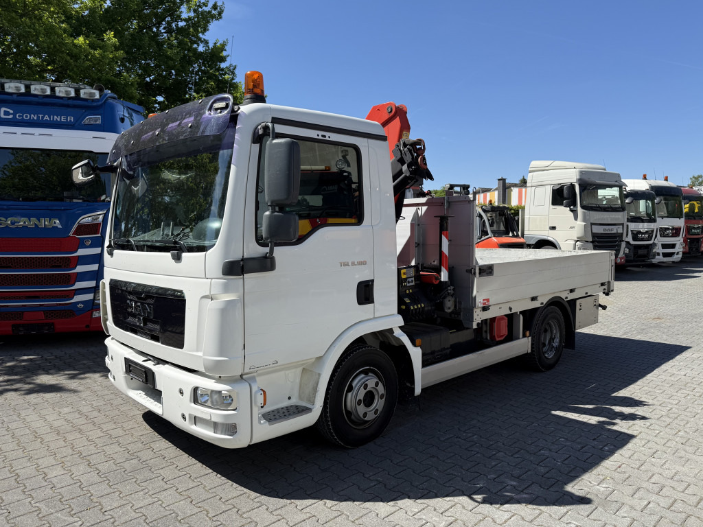 MAN TGL 8.180 Palfinger 6501 - Автоманипулятор, Грузовик бортовой/ Платформа: фото 1 MAN TGL 8.180 Palfinger 6501 - Автоманипулятор, Грузовик бортовой/ Платформа: фото 1