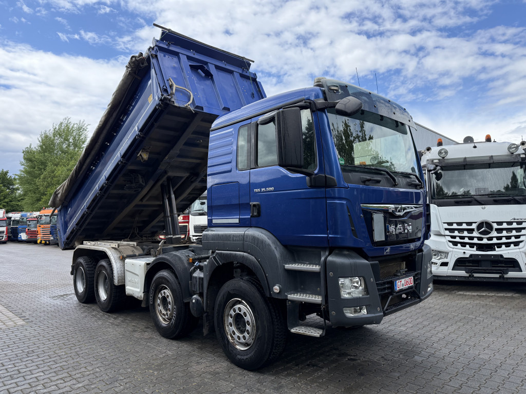 Самосвал MAN TGS 35.500 8X4 BB Meiller: фото 8