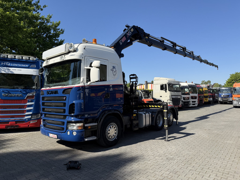 Scania R400 6X2 Kran Hiab 377-8 bis 25 Meter - Автоманипулятор, Тягач: фото 1 Scania R400 6X2 Kran Hiab 377-8 bis 25 Meter - Автоманипулятор, Тягач: фото 1