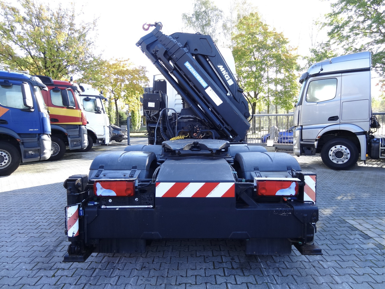 Тягач MAN TGX 33.480 6X4 Kran MKG 381 bis 20 Meter: фото 15