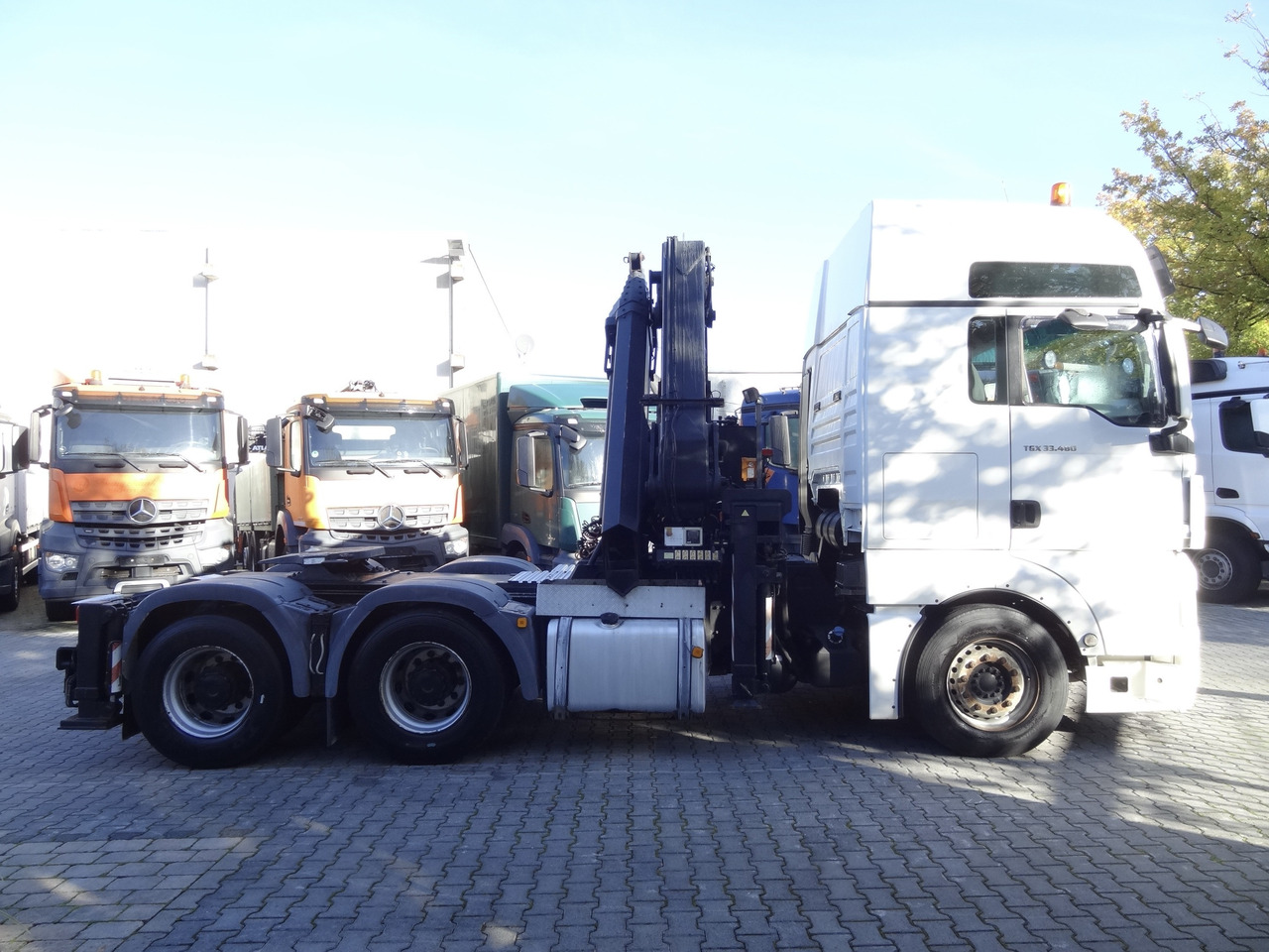 Тягач MAN TGX 33.480 6X4 Kran MKG 381 bis 20 Meter: фото 13