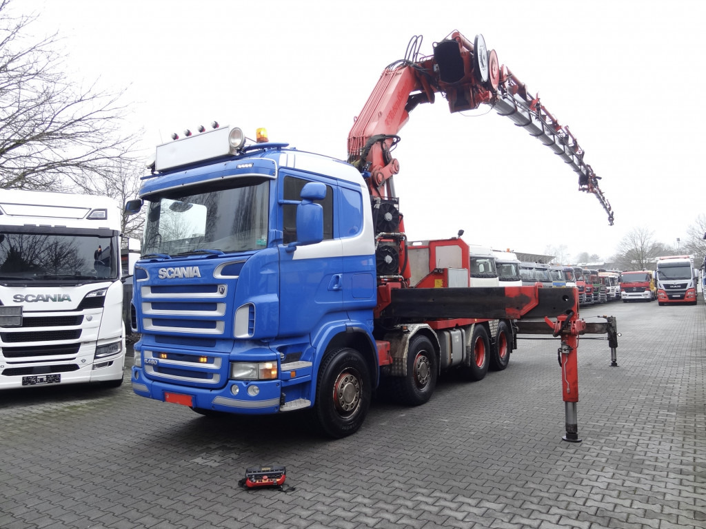Scania R480 8X4 Kran Effer 1550 bis 40 Meter - Тягач: фото 1 Scania R480 8X4 Kran Effer 1550 bis 40 Meter - Тягач: фото 1
