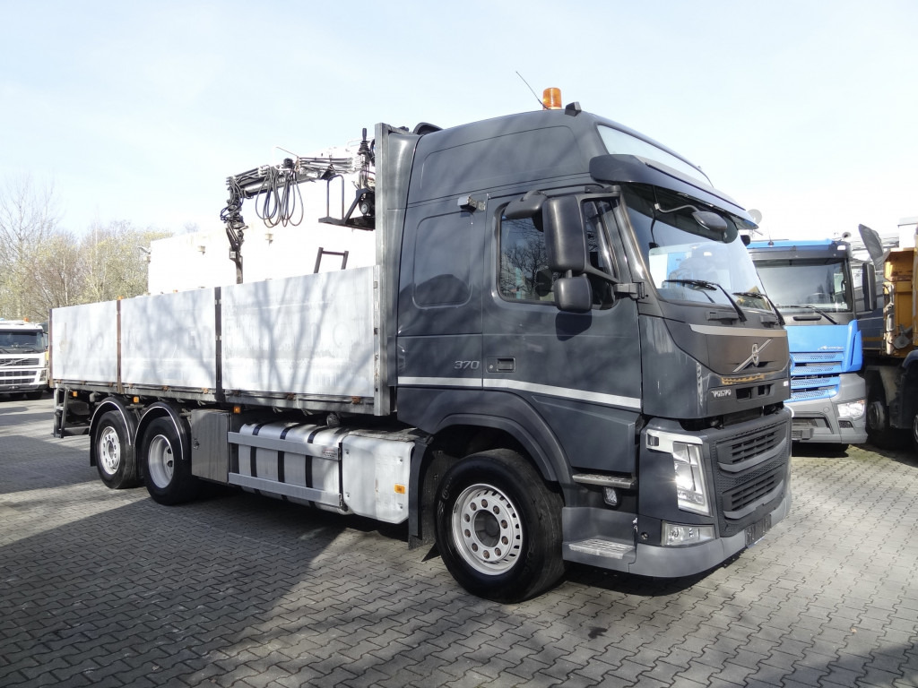 Автоманипулятор, Грузовик бортовой/ Платформа Volvo FM370 6X2*4 Kennis K14 Kran: фото 15