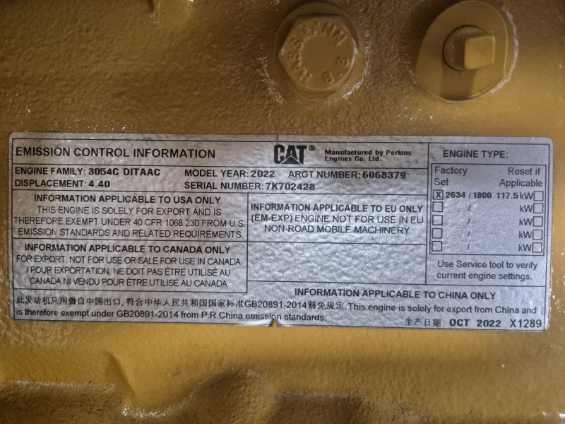 Caterpillar 3054C DITAAC Engine + Radiator - Двигатель для Промышленного оборудования: фото 2 Caterpillar 3054C DITAAC Engine + Radiator - Двигатель для Промышленного оборудования: фото 2