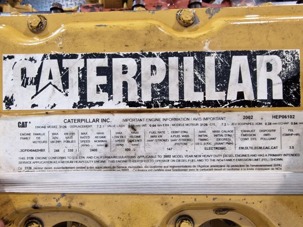 Двигатель для Строительной техники Caterpillar 3126E Engine (Plant): фото 13