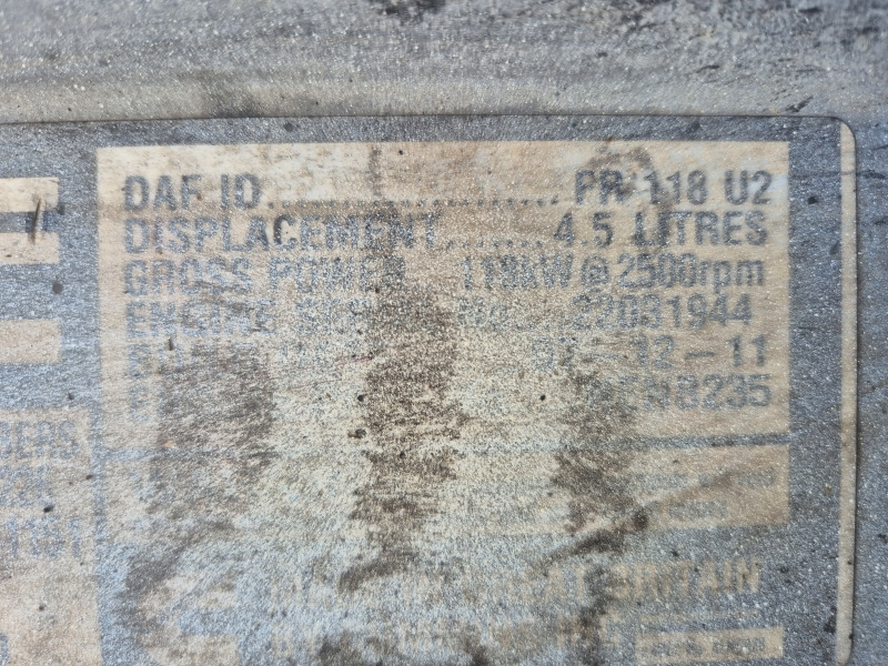 DAF FR118U2 Engine (Truck) - Двигатель для Грузовиков: фото 2 DAF FR118U2 Engine (Truck) - Двигатель для Грузовиков: фото 2