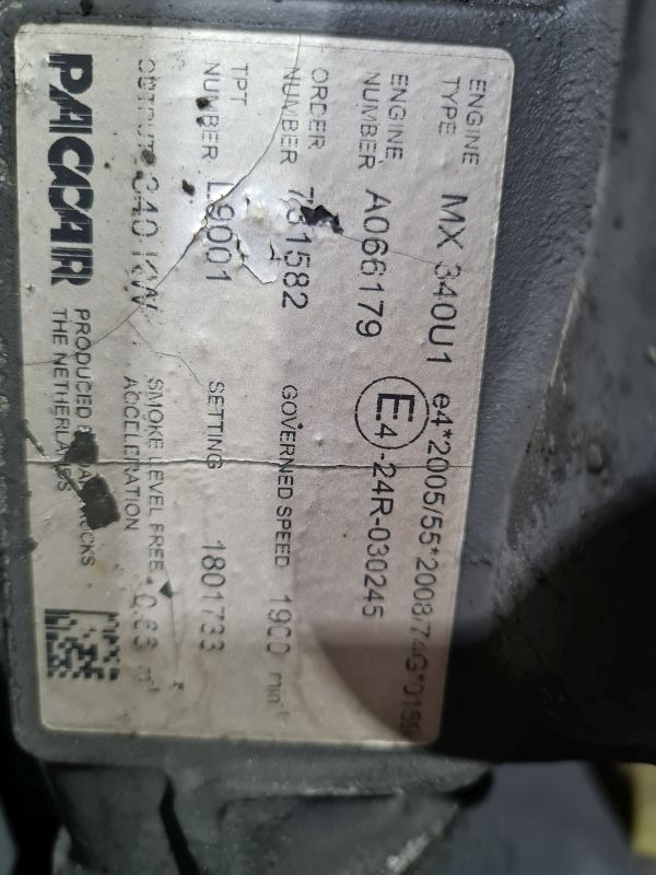 Двигатель для Грузовиков DAF MX340U1 Engine 460: фото 11
