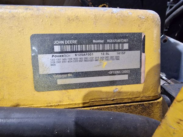 John Deere 6125AF001 Engine (Industrial) - Двигатель для Промышленного оборудования: фото 2 John Deere 6125AF001 Engine (Industrial) - Двигатель для Промышленного оборудования: фото 2