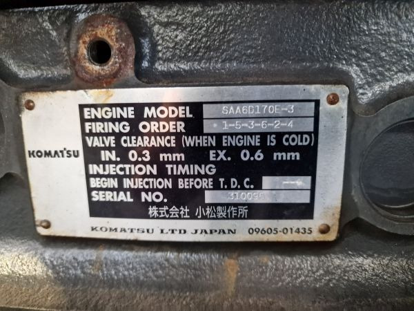 Komatsu SAA6D170E-3 Engine (Plant) PC1250-7 Excavator - Двигатель для Строительной техники: фото 2 Komatsu SAA6D170E-3 Engine (Plant) PC1250-7 Excavator - Двигатель для Строительной техники: фото 2