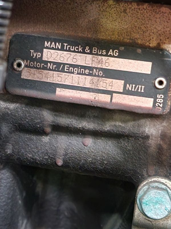 MAN D2676 LF46 EURO6 Engine (Truck) - Двигатель для Грузовиков: фото 2 MAN D2676 LF46 EURO6 Engine (Truck) - Двигатель для Грузовиков: фото 2