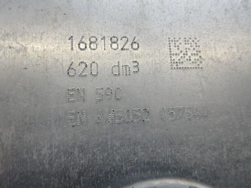 DAF 1681826 DIESEL TANK 620 LITER DAF CF XF EURO 6 - Топливный бак для Грузовиков: фото 5 DAF 1681826 DIESEL TANK 620 LITER DAF CF XF EURO 6 - Топливный бак для Грузовиков: фото 5