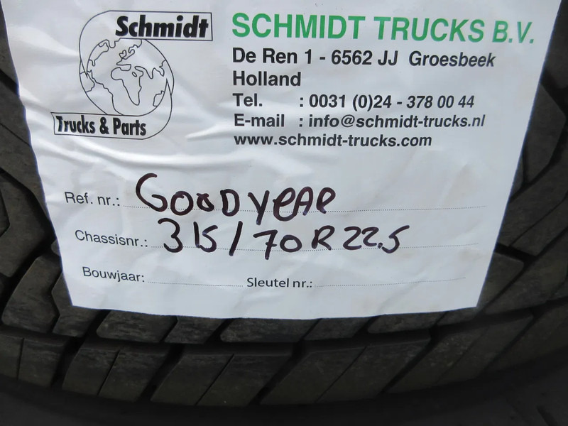 Goodyear 315 / 70 R 22.5 ACHTERBAND MET STAAL WIEL - Шина для Грузовиков: фото 5 Goodyear 315 / 70 R 22.5 ACHTERBAND MET STAAL WIEL - Шина для Грузовиков: фото 5