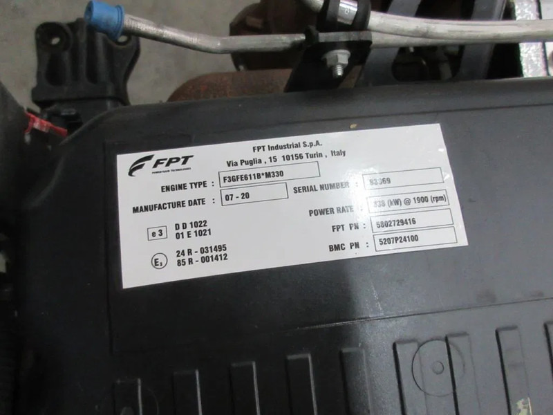 Iveco F3GFE611B*M330 PART 580279416 /460 PK MODEL 2022 IVECO & BMC /6000KM - Двигатель для Грузовиков: фото 5 Iveco F3GFE611B*M330 PART 580279416 /460 PK MODEL 2022 IVECO & BMC /6000KM - Двигатель для Грузовиков: фото 5