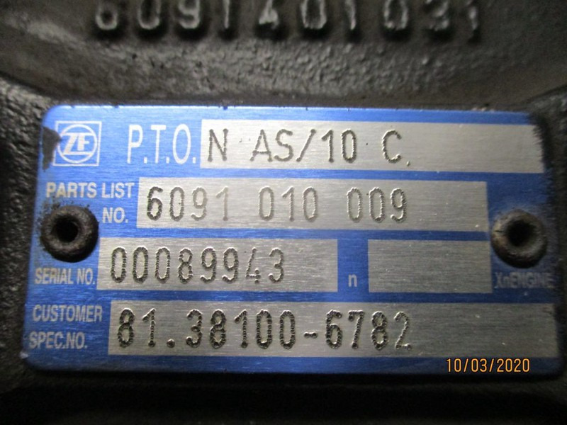 MAN 81.38100-6782 PTO POMP TGX TGS - Гидравлика для Грузовиков: фото 3 MAN 81.38100-6782 PTO POMP TGX TGS - Гидравлика для Грузовиков: фото 3