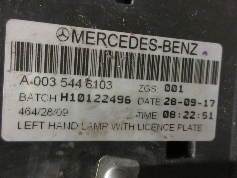 Mercedes-Benz A 003 554 61 03 ACHTERLAMP MERCEDES BENZ 1845 MP4 EURO 6 LINKS - Задний фонарь для Грузовиков: фото 4 Mercedes-Benz A 003 554 61 03 ACHTERLAMP MERCEDES BENZ 1845 MP4 EURO 6 LINKS - Задний фонарь для Грузовиков: фото 4