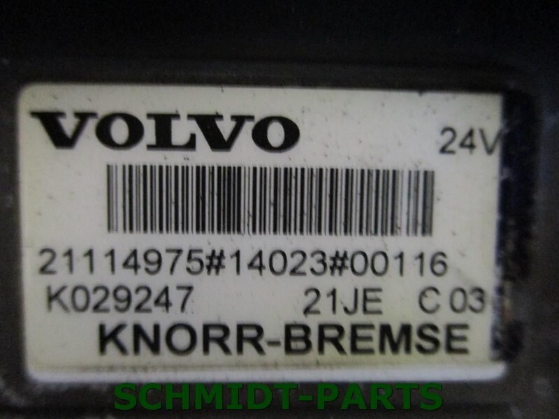 Volvo 21114975 EBS Modulator - Детали тормозной системы для Грузовиков: фото 2 Volvo 21114975 EBS Modulator - Детали тормозной системы для Грузовиков: фото 2
