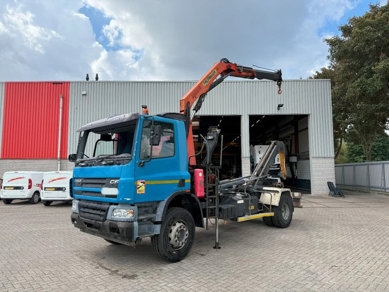 DAF CF75-310 / ENGINE RUNNING / PALFINGER PK10000 / FULL STEEL / 252039 KM / MANUAL / EURO-3 / 2005 - Автоманипулятор: фото 1 DAF CF75-310 / ENGINE RUNNING / PALFINGER PK10000 / FULL STEEL / 252039 KM / MANUAL / EURO-3 / 2005 - Автоманипулятор: фото 1