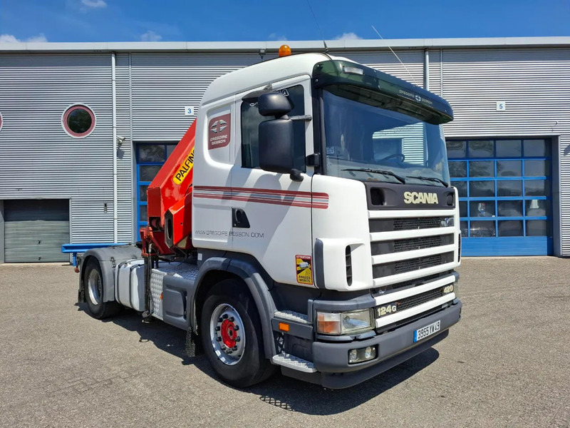Scania 124G-420 / RETARDER / PALFINGER PK32080 / DOUBLE TANK / AIRCO / GOOD CONDITION / MANUAL / EURO-3 / 2004 - Автоманипулятор: фото 4 Scania 124G-420 / RETARDER / PALFINGER PK32080 / DOUBLE TANK / AIRCO / GOOD CONDITION / MANUAL / EURO-3 / 2004 - Автоманипулятор: фото 4
