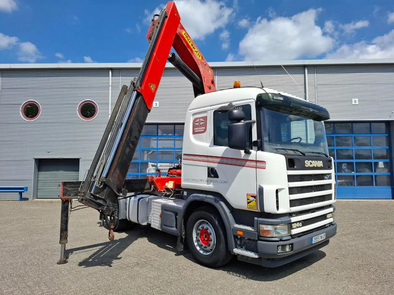 Scania 124G-420 / RETARDER / PALFINGER PK32080 / DOUBLE TANK / AIRCO / GOOD CONDITION / MANUAL / EURO-3 / 2004 - Автоманипулятор: фото 3 Scania 124G-420 / RETARDER / PALFINGER PK32080 / DOUBLE TANK / AIRCO / GOOD CONDITION / MANUAL / EURO-3 / 2004 - Автоманипулятор: фото 3