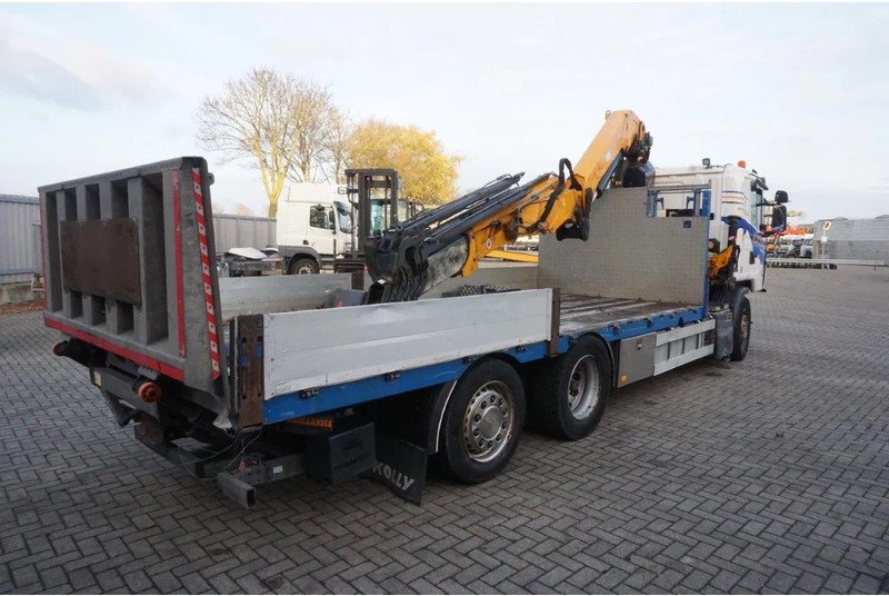 Автоманипулятор Scania G490 / ENGINE RUNNING / RETARDER / EFFER 255-5S CRANE REMOTE / PLATFORM / FULL-AIR / AUTOMATIC / EURO-6 / 2014: фото 8