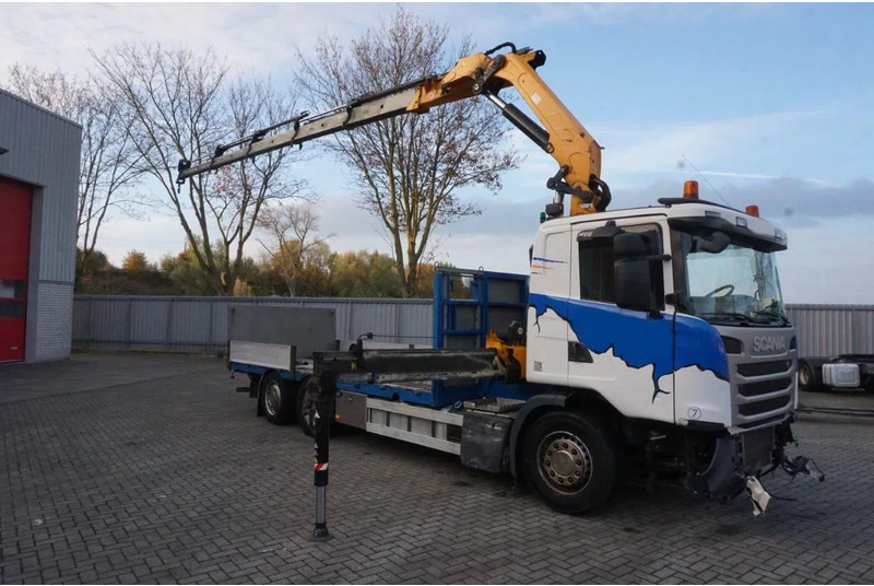 Scania G490 / ENGINE RUNNING / RETARDER / EFFER 255-5S CRANE REMOTE / PLATFORM / FULL-AIR / AUTOMATIC / EURO-6 / 2014 - Автоманипулятор: фото 3 Scania G490 / ENGINE RUNNING / RETARDER / EFFER 255-5S CRANE REMOTE / PLATFORM / FULL-AIR / AUTOMATIC / EURO-6 / 2014 - Автоманипулятор: фото 3