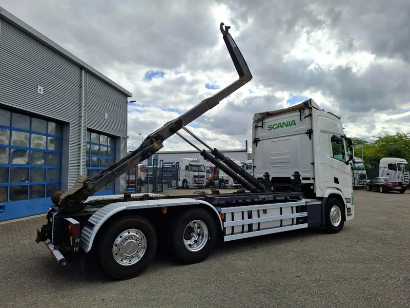 Крюковой мультилифт Scania NGS R500 / RETARDER / AJK HOOK 22 TON / LIFT+LENKACHSE / TUV:17-06-2026 / NAVI / LWDS / ALCOA / LEATHER / AUTOMATIC / EURO-6 / 2: фото 5
