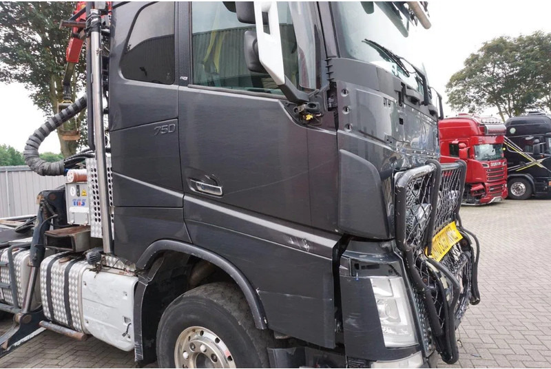 Лесовоз, Автоманипулятор Volvo FH16-750 / ENGINE RUNNING / 6x4 / RETARDER / BIG AXLE / VEB+ / PALFINGER FD250 / EURO-6 / 2016: фото 13