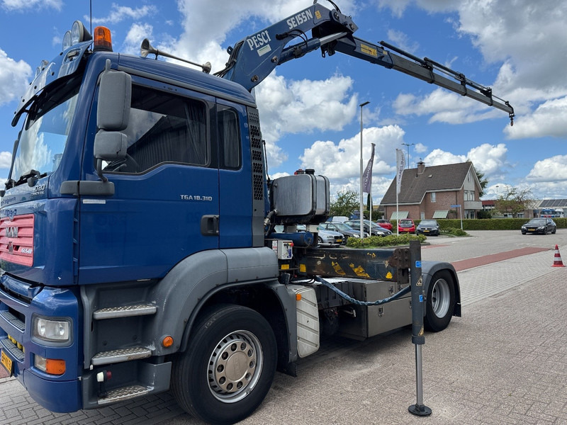 MAN TGA 18.310, Crane Pesci SE155N/4, Manual Kran, Grua, Grue, Kraan - Тягач: фото 5 MAN TGA 18.310, Crane Pesci SE155N/4, Manual Kran, Grua, Grue, Kraan - Тягач: фото 5