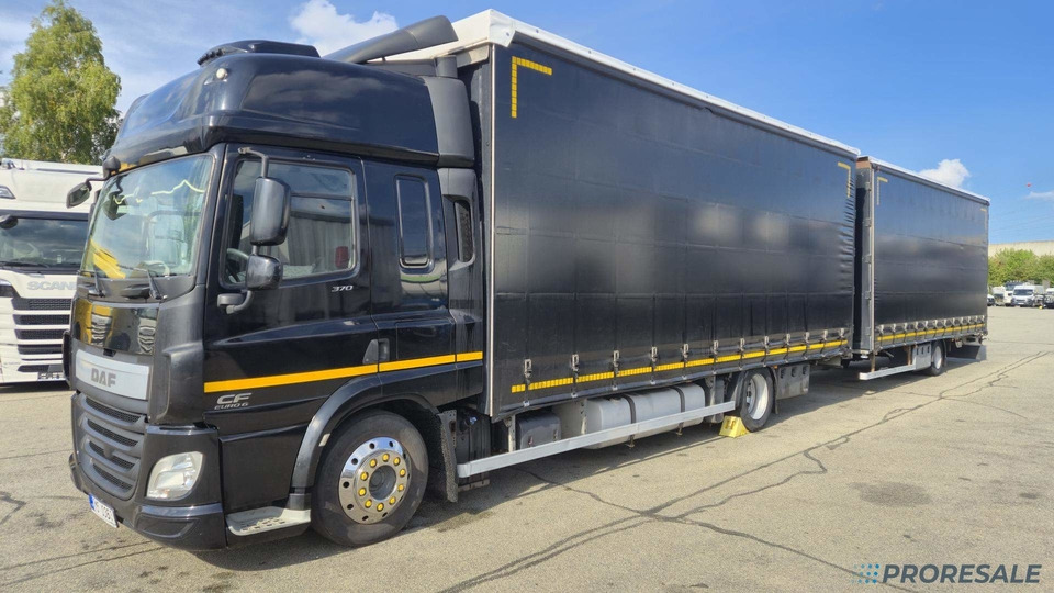 DAF CF 370 FA EURO 6 velkoobjemová souprava - prodejné jen s přívěsem GNIOTPOL P0478Z - cena je za celou soupravu - Тентованный грузовик: фото 2 DAF CF 370 FA EURO 6 velkoobjemová souprava - prodejné jen s přívěsem GNIOTPOL P0478Z - cena je za celou soupravu - Тентованный грузовик: фото 2