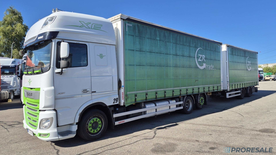 DAF XF 480 FAR 6X2 SSC EURO 6 - velkoobjemová souprava - Тентованный грузовик: фото 2 DAF XF 480 FAR 6X2 SSC EURO 6 - velkoobjemová souprava - Тентованный грузовик: фото 2