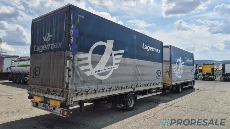 GTS PJT 10N 1-osý - prodejný jen s vozidlem DAF LF 260 FA EURO 6 D1853Z - cena je za celou soupravu - Тентованный прицеп: фото 1 GTS PJT 10N 1-osý - prodejný jen s vozidlem DAF LF 260 FA EURO 6 D1853Z - cena je za celou soupravu - Тентованный прицеп: фото 1